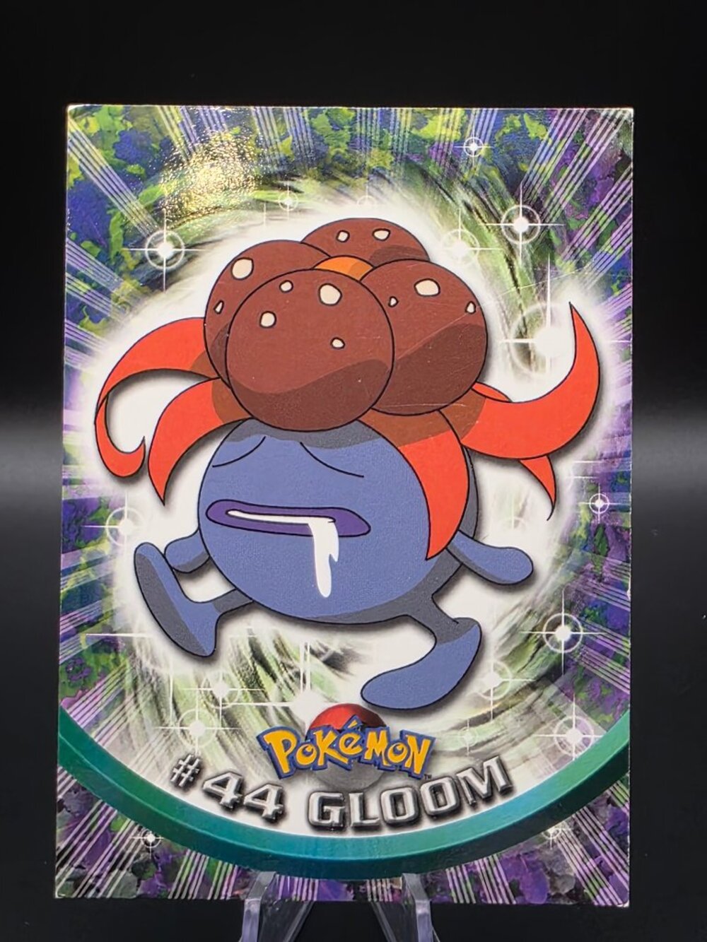Gloom #44 Topps Black Label TV Animation Edition Non Holo Pokémon TCG 1999 HP